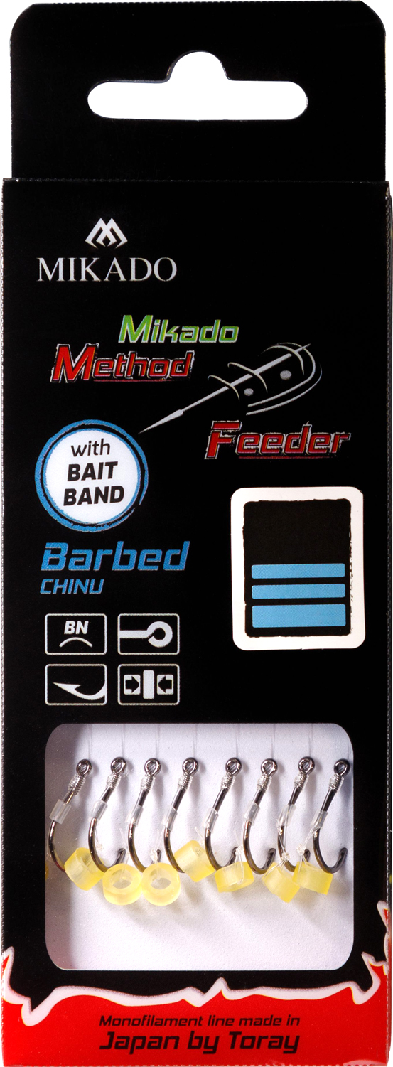 Bas de ligne Method Feeder Mikado — à gaine silicone, avec ardillon — photo 3