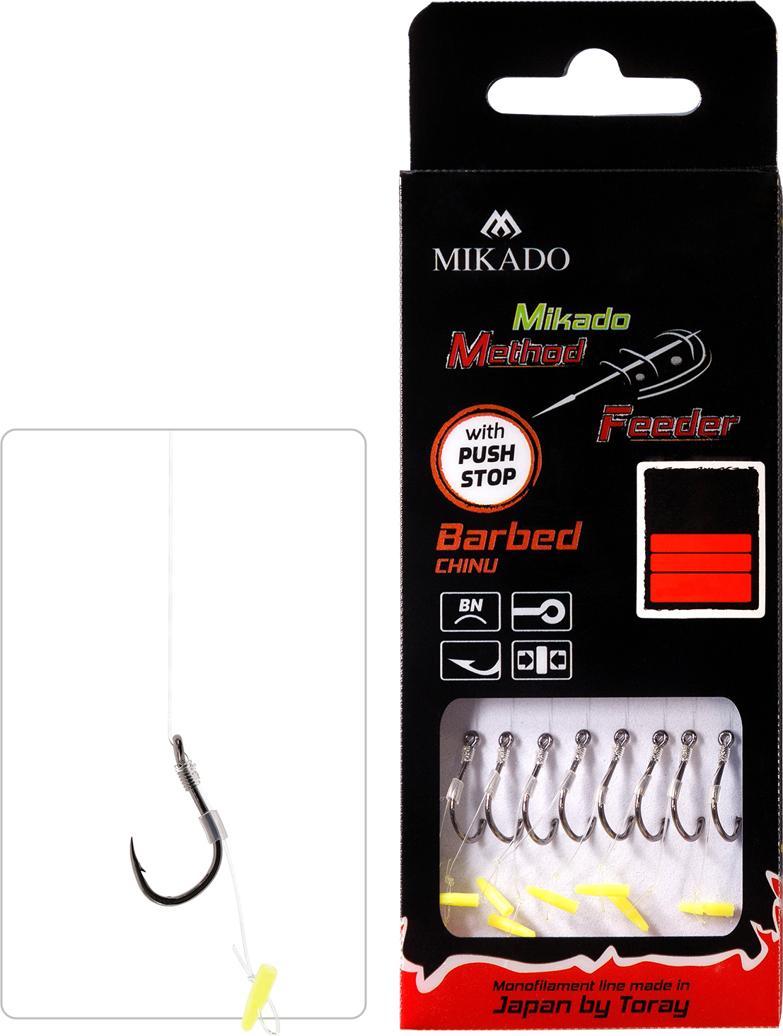 Bas de ligne Method Feeder Mikado — à stop, avec ardillon — photo 1
